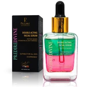 Double-Acting Facial Serum Peptide Based Hydrating & Anti Wrinkle. New Sealed!